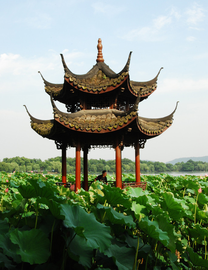 昆明六角重樓涼亭