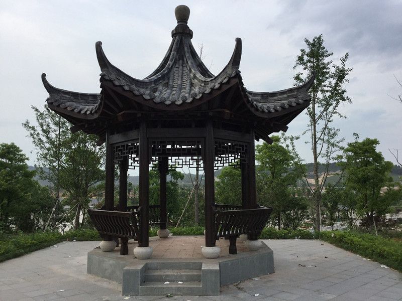 昆明六角涼亭